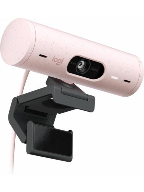 LOGITECH WEBCAM BRIO 500 CON MICROFONO 4MP 1920 X 1080 PIXELES USB-C ROSA - Imagen 4
