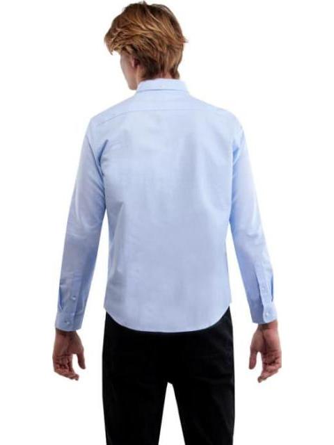CAMISA MANGA LARGA AZUL CIELO HPC POLO - Imagen 4