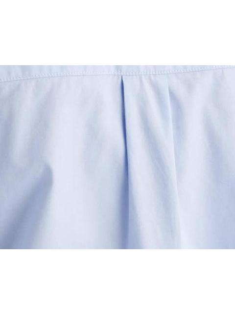 CAMISA CROP AZUL HOLLY LAND - Imagen 5
