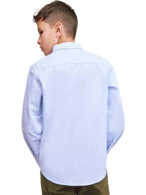 CAMISA MANGA LARGA AZUL CIELO HPC POLO - Imagen 5