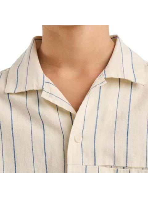 CAMISA LINO BEIGE NEXT CO - Imagen 6