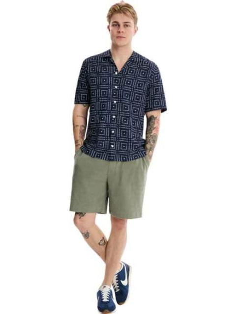 CAMISA MANGA CORTA AZUL MARINO NEXT CO