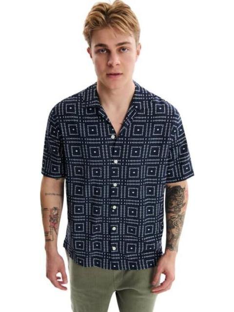 CAMISA MANGA CORTA AZUL MARINO NEXT CO - Imagen 4