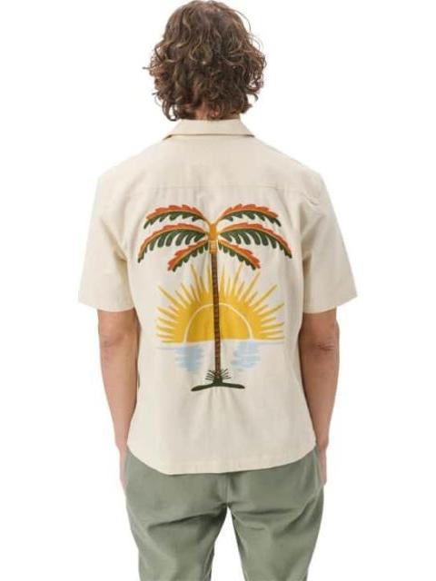 CAMISA MANGA CORTA BEIGE HARD SODA - Imagen 3