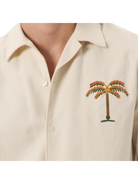 CAMISA MANGA CORTA BEIGE HARD SODA - Imagen 6