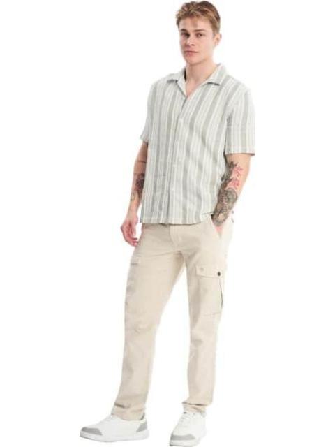CAMISA MANGA CORTA BICOLOR D.E.E.P SELECTION
