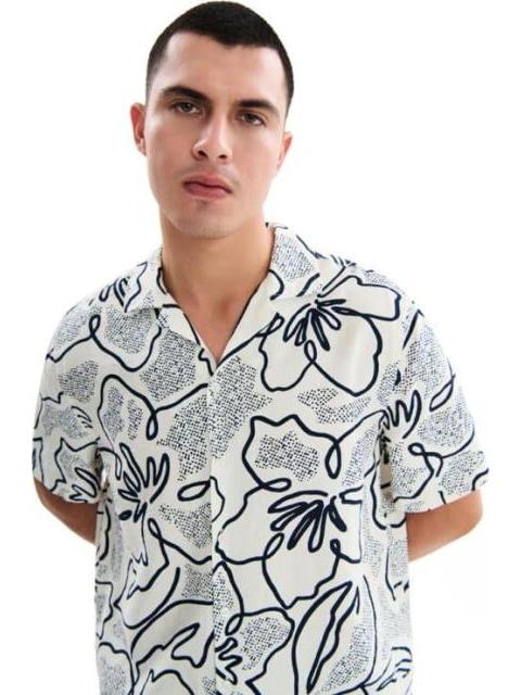 CAMISA MANGA CORTA BLANCO NEXT CO - Imagen 5