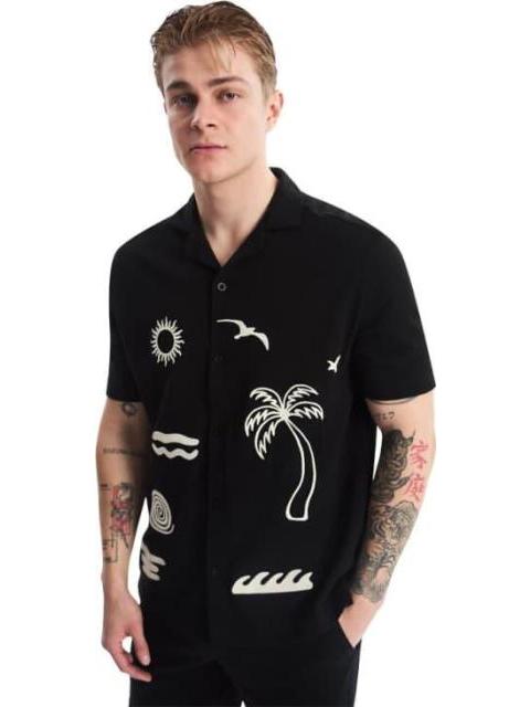 CAMISA MANGA CORTA NEGRO HARD SODA - Imagen 3