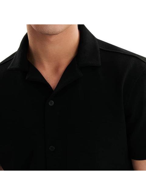 CAMISA MANGA CORTA NEGRO NEXT CO - Imagen 6