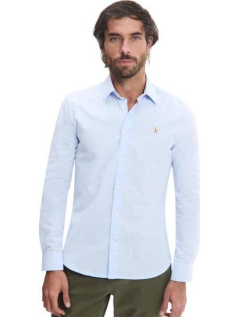 CAMISA MANGA LARGA AZUL CIELO HPC POLO - Imagen 2