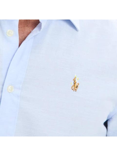 CAMISA MANGA LARGA AZUL CIELO HPC POLO - Imagen 6