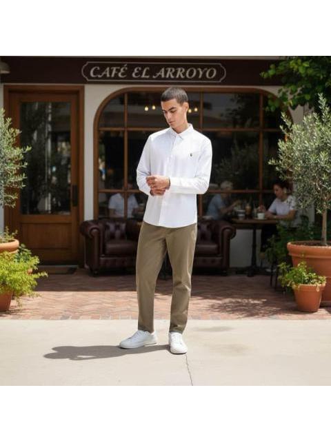 CAMISA MANGA LARGA BLANCO HPC POLO