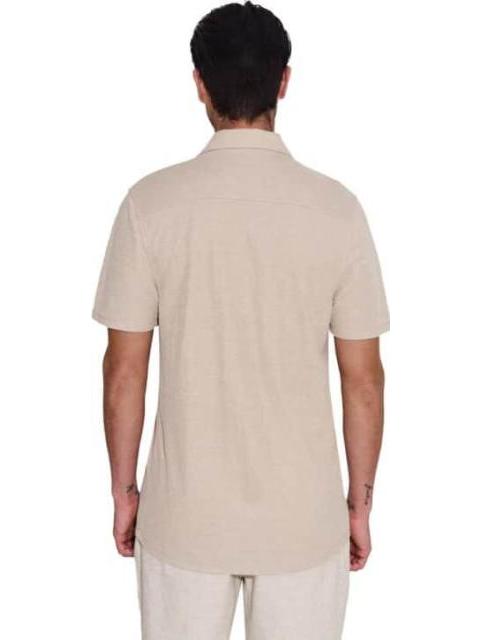 CAMISA ROPA CASUAL BEIGE NEXT CO - Imagen 6