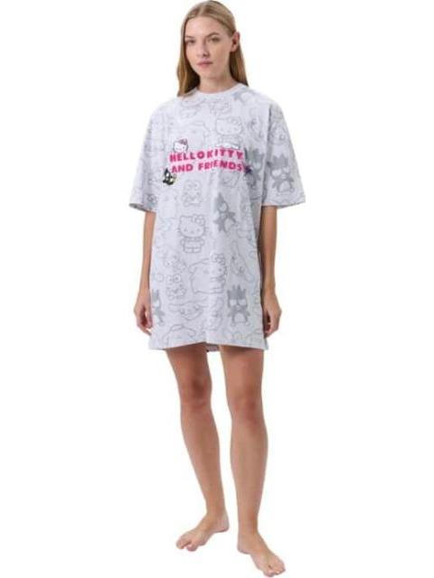 CAMISON HELLO KITTY GRIS HELLO KITTY AND FRIENDS