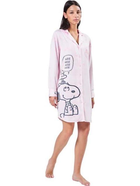 CAMISON SNOOPY ROSA PEANUTS