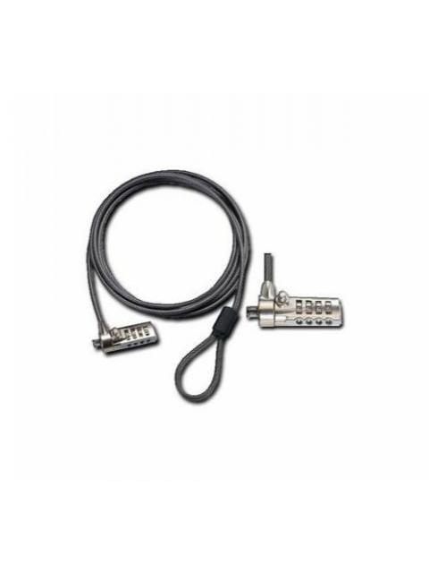 TARGUS CANDADO DE COMBINACION PARA LAPTOP ASP61LA 1.5 METROS NEGRO - Imagen 2