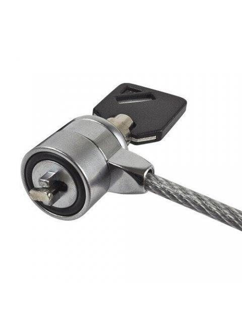 PERFECT CHOICE CANDADO DE LLAVE PARA LAPTOPS PC-160076 2 METROS GRIS - Imagen 3