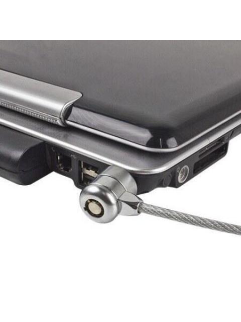 PERFECT CHOICE CANDADO DE LLAVE PARA LAPTOPS PC-160076 2 METROS GRIS - Imagen 4