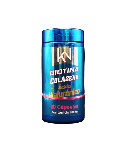 CAP. BIOTINA COLAGENO + ACIDO HIALURONICO C 90 WK SPORT NUTRITION