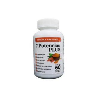 CAPS. 7 POTENCIAS PLUS EQUINACEA JENGIBRE AJO NEGRO CURCUMA HOJAS UTRILLA ALT