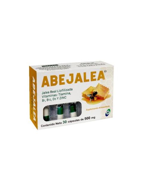 CAPS. ABEJALEA C 30 JALEA REAL CON VIT Y MINERALES B.Q.M.