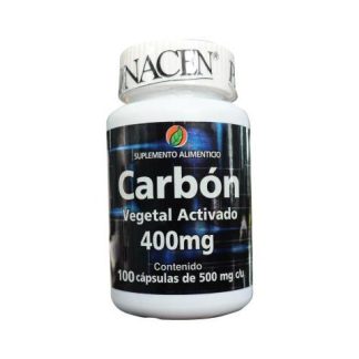 CAPS. CARBON VEGETAL C 100 500 MG. PRONACEN
