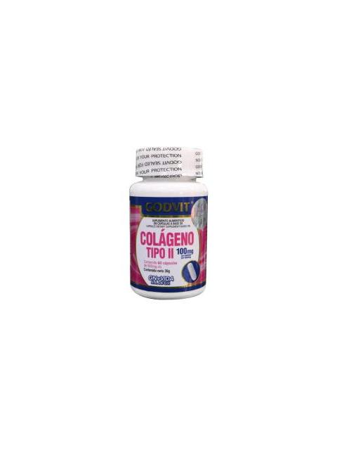 CAPS. COLAGENO TIPO II C 60 100 MG POR PORCION GN+VIDA
