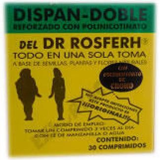 COMPRIMIDOS DISPAN DOBLE REFORZADO CON POLINICOTINATO DE CROMO C SR. BRISAS