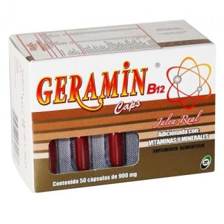 CAPS. GERAMIN B-12 C 50 JALEA REAL VIT Y MINERALES B.Q.M.