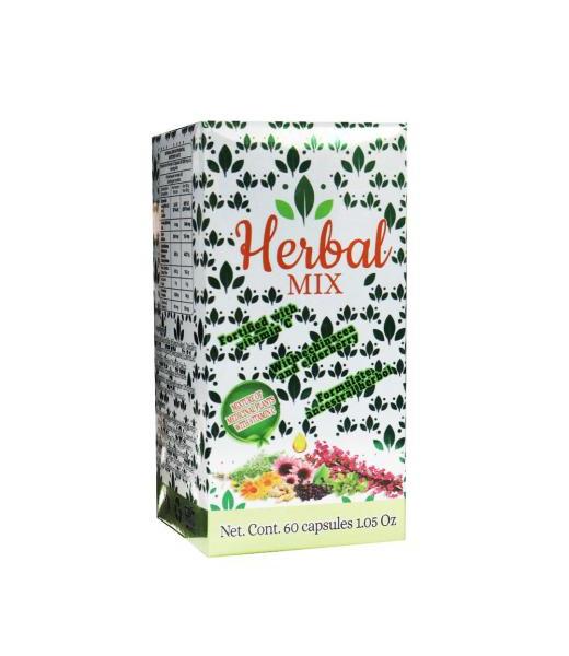 CAPS. HERBAL MIX C 60 CON EQUINACEA Y SAUCO MIEL SALUD Y VIDA