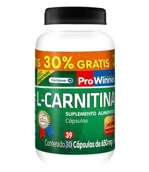CAPS. L-CARNITINA 30+15 CAPS GRATIS C 45 600 MG PRONAT