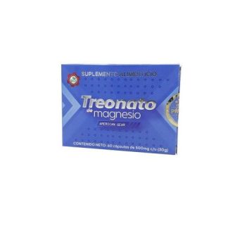 CAPS. TREONATO DE MAGNESIO 500 MG C 60 NUTRY SALUD