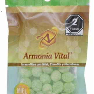 CARAMELO MIEL CLOROFILA HIERBABUENA 25 G ARMONIA VITAL P 6