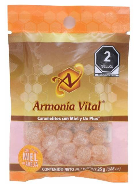 CARAMELO MIEL FORTIPLUS 25 G ARMONIA VITAL P 6