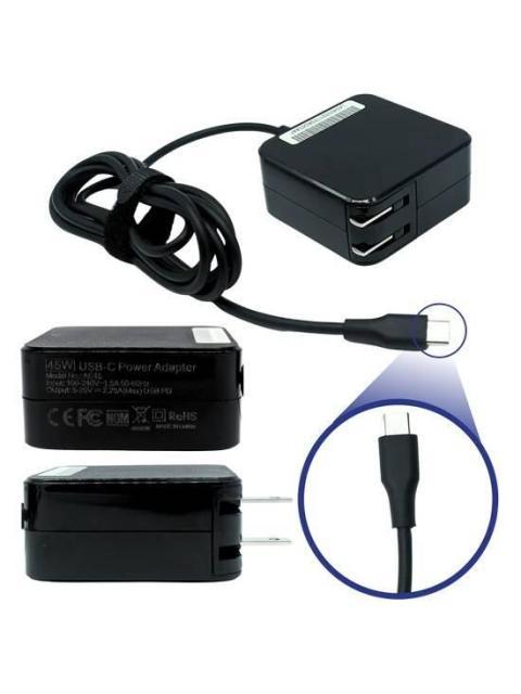 CARGADOR - ADAPTADOR PARA LAPTOP GENERICO ACUSBC45W TIPO C 20V-2.25A - Imagen 2