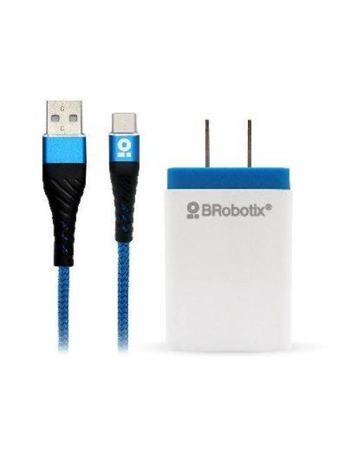 BROBOTIX CARGADOR USB 963332 1X USB 2.0 AZUL - INCLUYE CABLE USB DE 1 METRO - Imagen 6