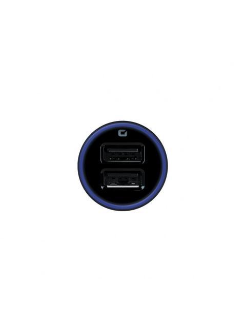 CARGADOR MOBIFREE CARGADOR DE COCHE 2 PUERTOS USB NEGRO AUTO CORRIENTE ALTERNA USB 2 - Imagen 3