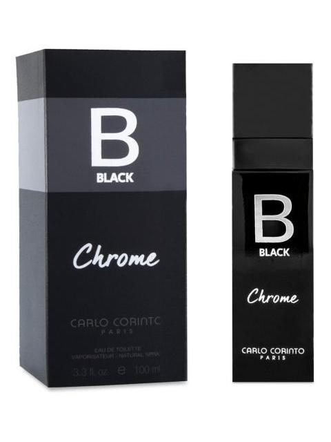 CARLO CORINTO BLACK CHROME EAU DE TOILETTE AMADERADO SPRAY 100ML HOMBRE