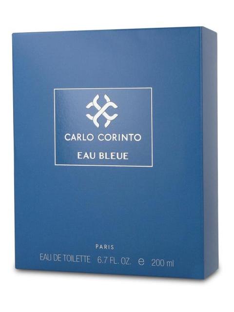 PERFUME CARLO CORINTO EAU BLEUE 200ML EAU DE TOILETTE HOMBRE - Imagen 6