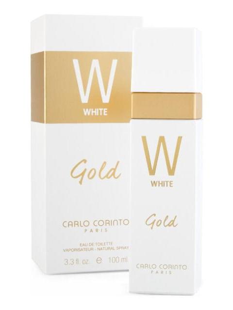 PERFUME CARLO CORINTO WHITE GOLD MUJER FLORAL FRUTAL 100ML EDT - Imagen 3
