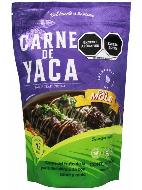 CARNE DE YACA MOLE 150 G JACKFRUIT MEXICO