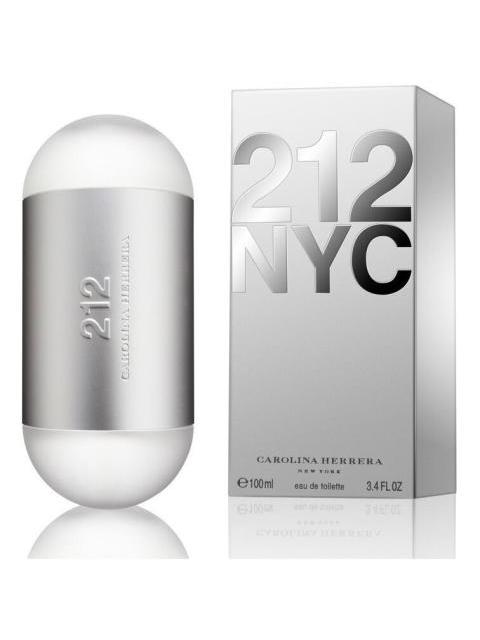 212 NYC CAROLINA HERRERA EAU DE TOILETTE 100 ML PARA DAMA - Imagen 3