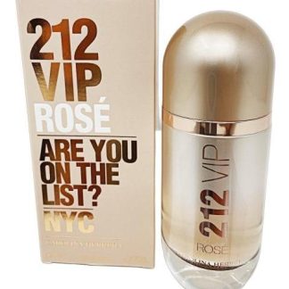 CAROLINA HERRERA 212 VIP ROSE EAU DE PARFUM 80 ML PARA MUJER