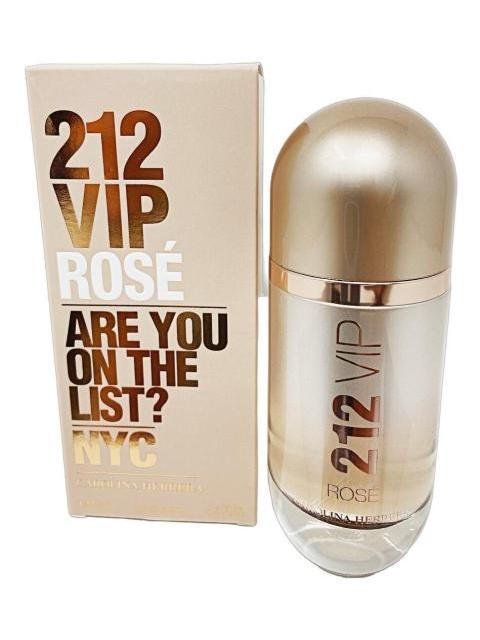 CAROLINA HERRERA 212 VIP ROSE EAU DE PARFUM 80 ML PARA MUJER