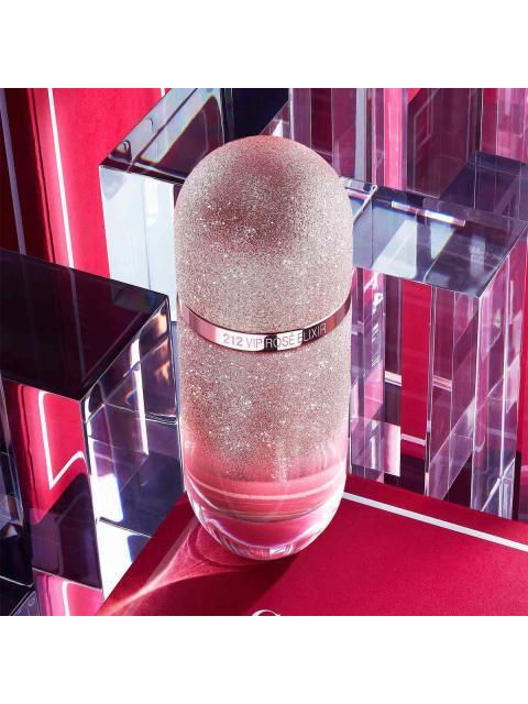 CAROLINA HERRERA 212 VIP ROSE ELIXIR EDP 80FLOZ PARA MUJER - Imagen 5