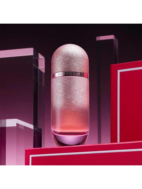 CAROLINA HERRERA 212 VIP ROSE ELIXIR EDP 80FLOZ PARA MUJER - Imagen 6
