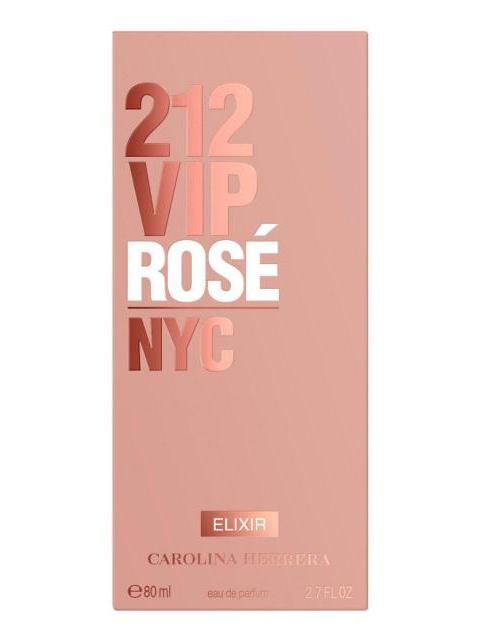 CAROLINA HERRERA 212 VIP ROSE ELIXIR EDP 80FLOZ PARA MUJER - Imagen 7