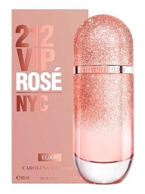 CAROLINA HERRERA 212 VIP ROSE ELIXIR EDP 80FLOZ PARA MUJER - Imagen 9