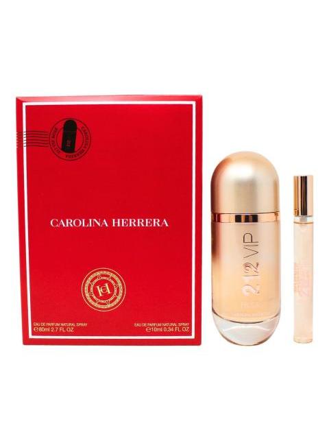 CAROLINA HERRERA 212 VIP ROSE SET 2 PZ CON MINI PARA MUJER