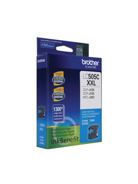 CARTUCHO BROTHER LC-505C CIAN 1300 PAGINAS - Imagen 2
